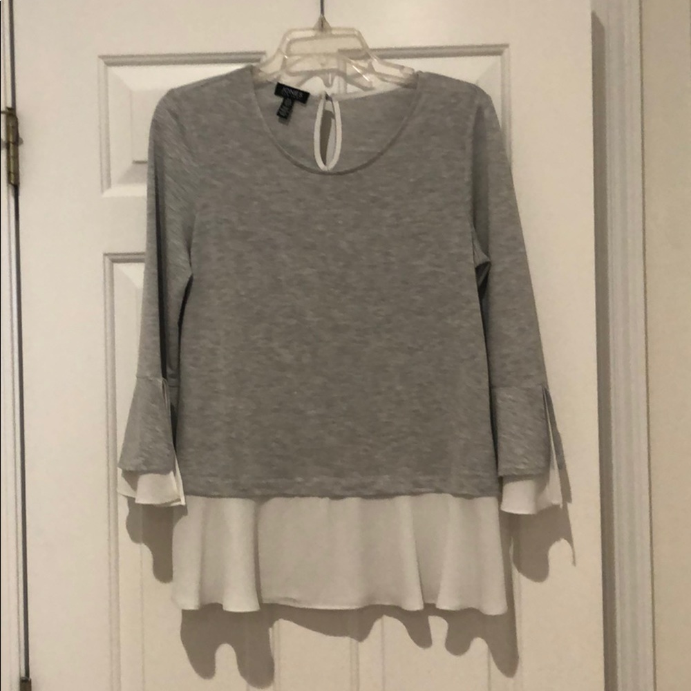 Jones New York Ruffle Shirt